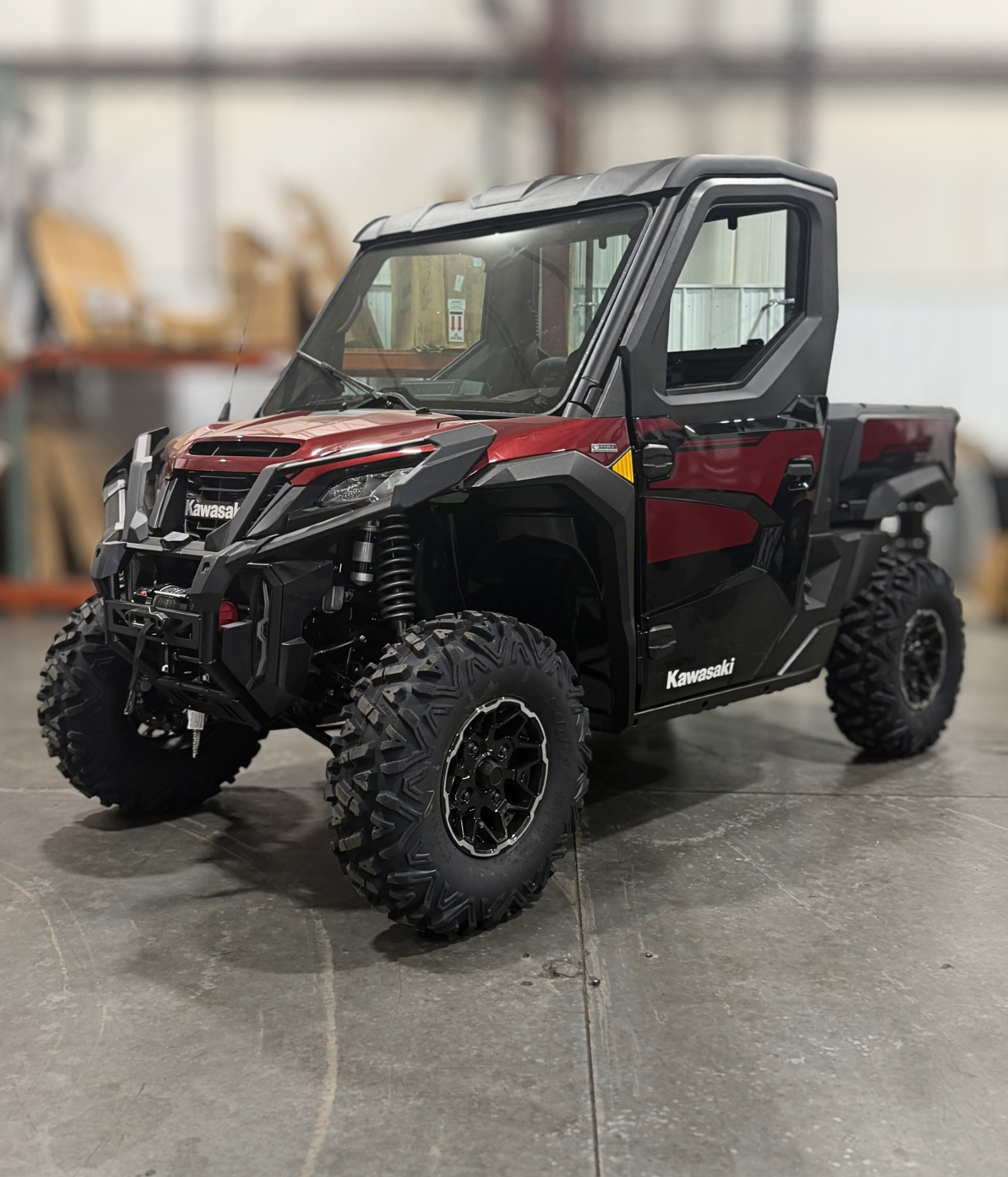 2026 Kawasaki Ridge Platinum Ranch Edition HVAC Side x Side
