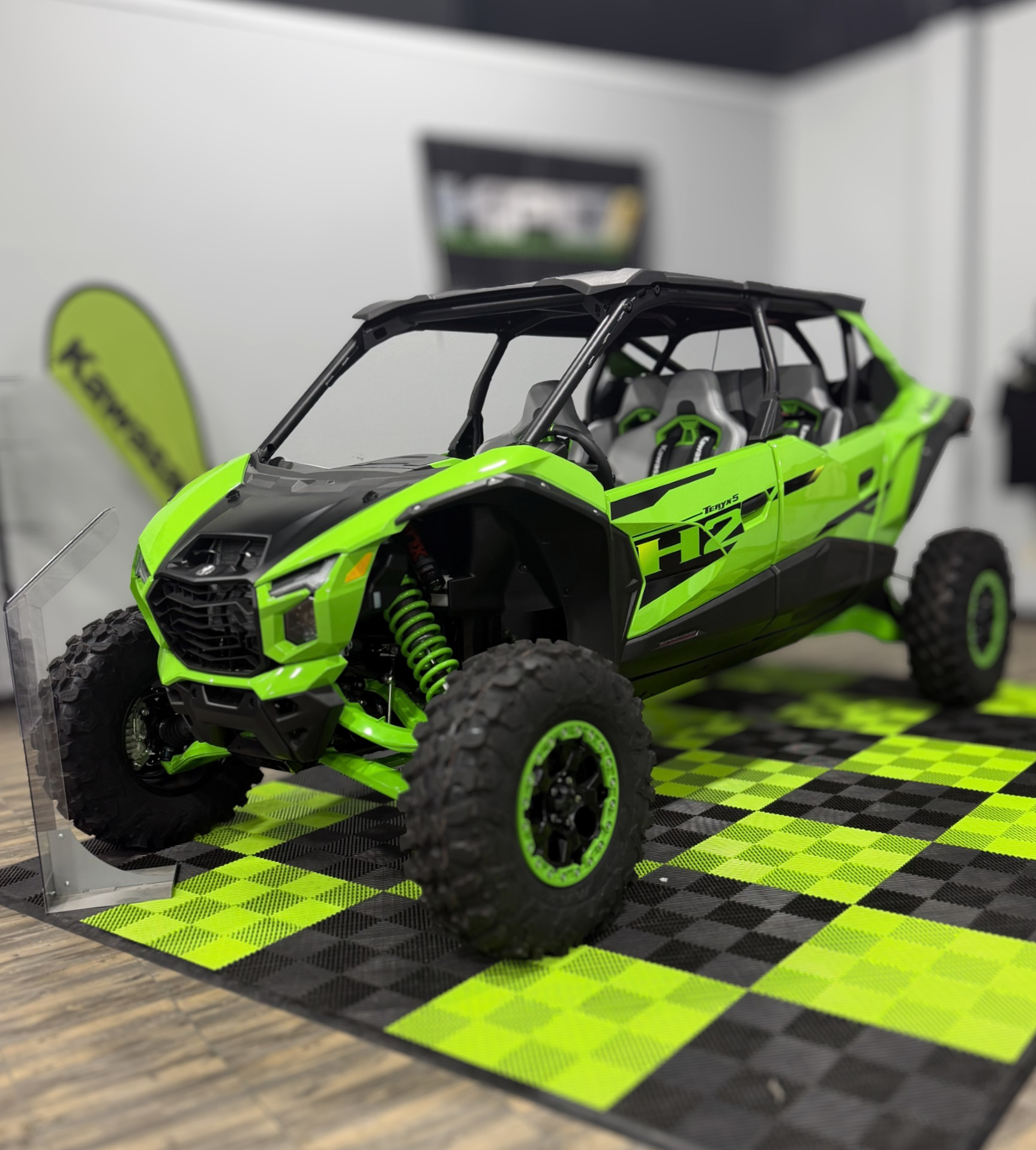 2026 Kawasaki Teryx5 H2 Deluxe eS CA Side x Side