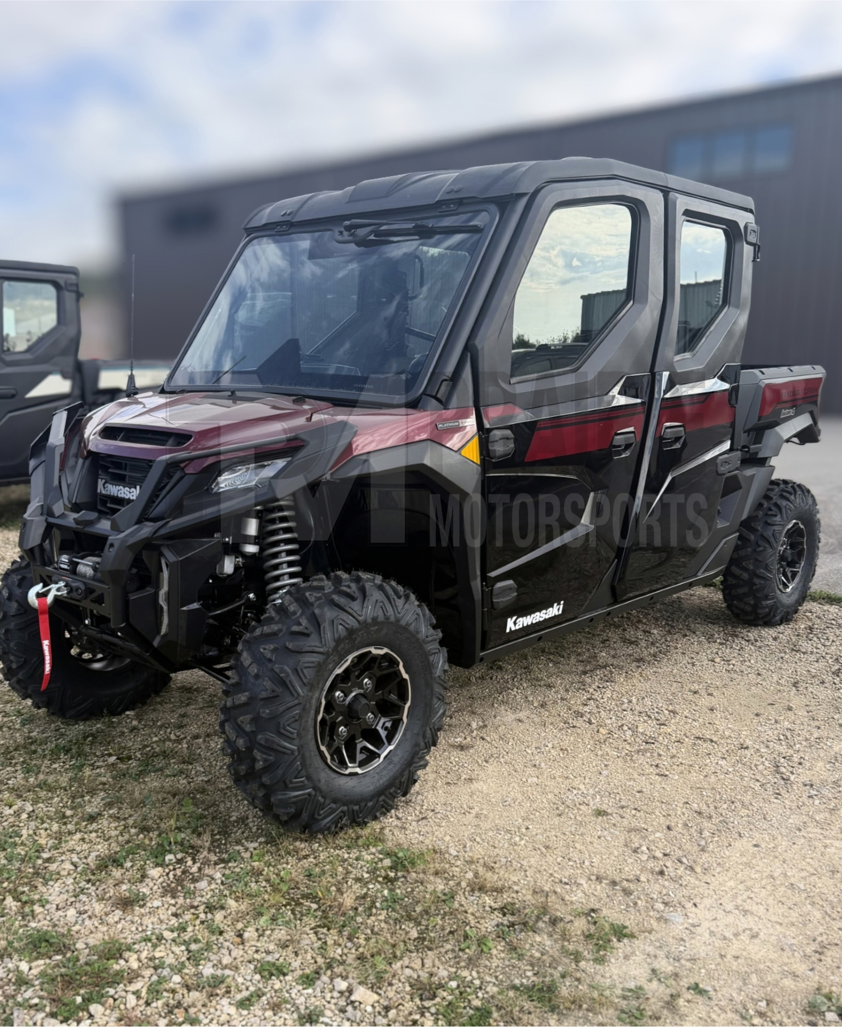 2027 KAWASAKI Ridge Crew Platinum Ranch HVAC UTILITY