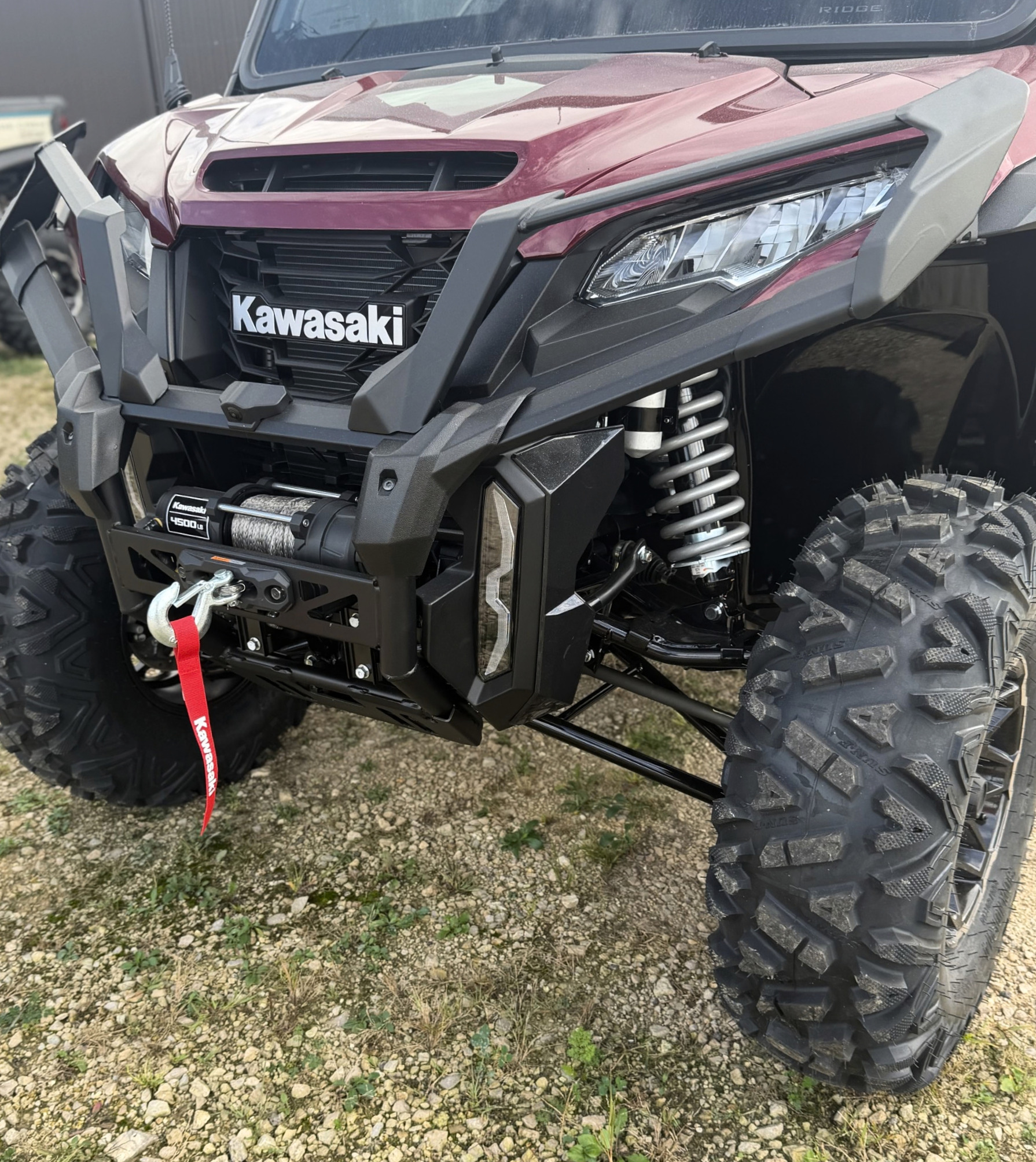 2027 KAWASAKI Ridge Crew Platinum Ranch HVAC UTILITY